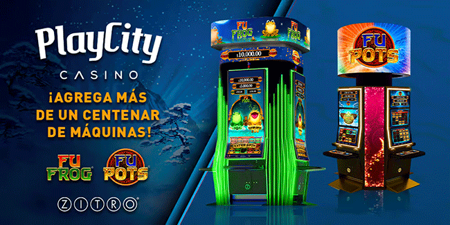 PLAYCITY CASINO REVOLUCIONA SU OFERTA CON LA AMPLIACIÓN DE MÁS DE CIEN NUEVAS MÁQUINAS DE ZITRO