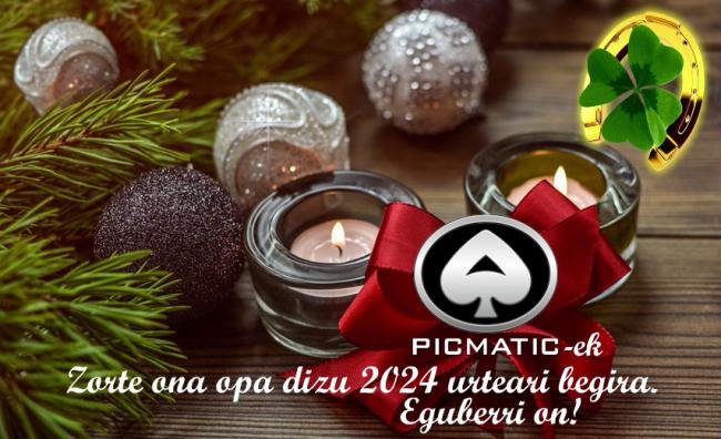 Picmatic estrena su VÍDEO de NAVIDAD: ¡Toda la suerte para 2024!