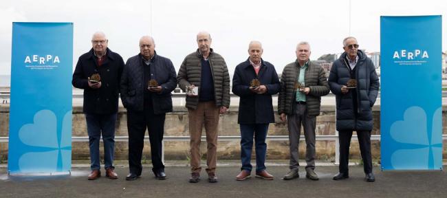 Reconocimientos en la Asamblea Anual de AERPA en Gijón: 