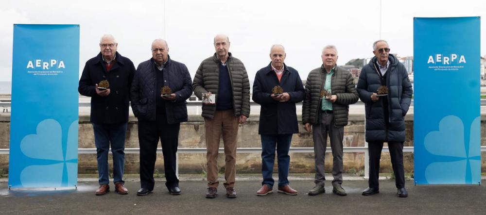 Reconocimientos en la Asamblea Anual de AERPA en Gijón: 