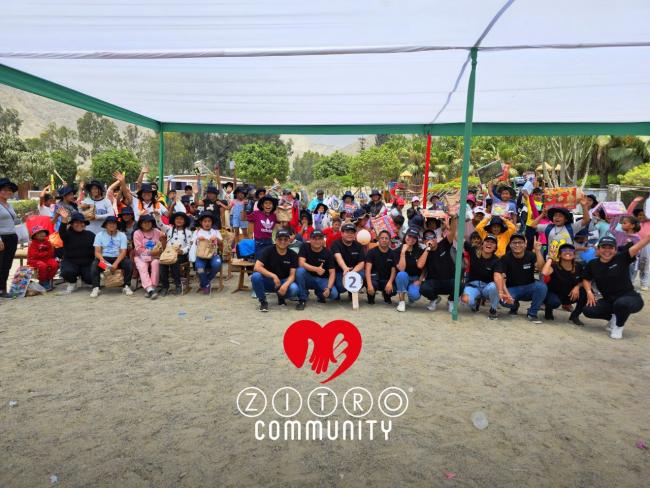 Zitro en Perú organiza una campaña solidaria de donación de juguetes
FOTOS
