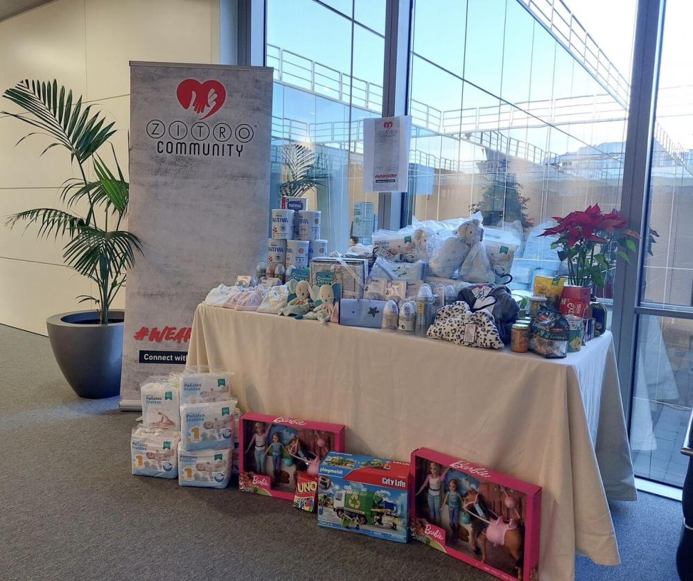 Zitro se une a la Campaña Solidaria de Donación de Alimentos para familias necesitadas