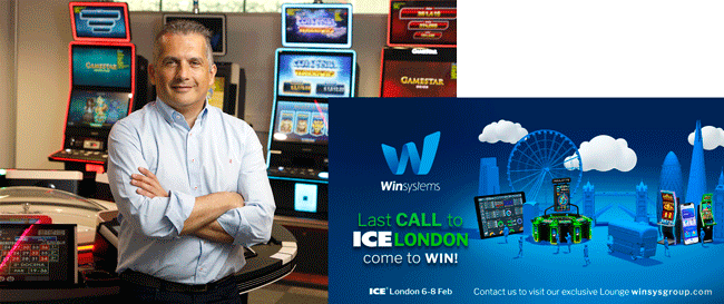ASÍ PUEDE RESERVAR YA su cita con Win Systems en ICE LONDON