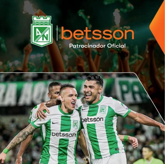 Betsson becomes the jersey main sponsor of Atletico Nacional, the biggest football club in Colombia