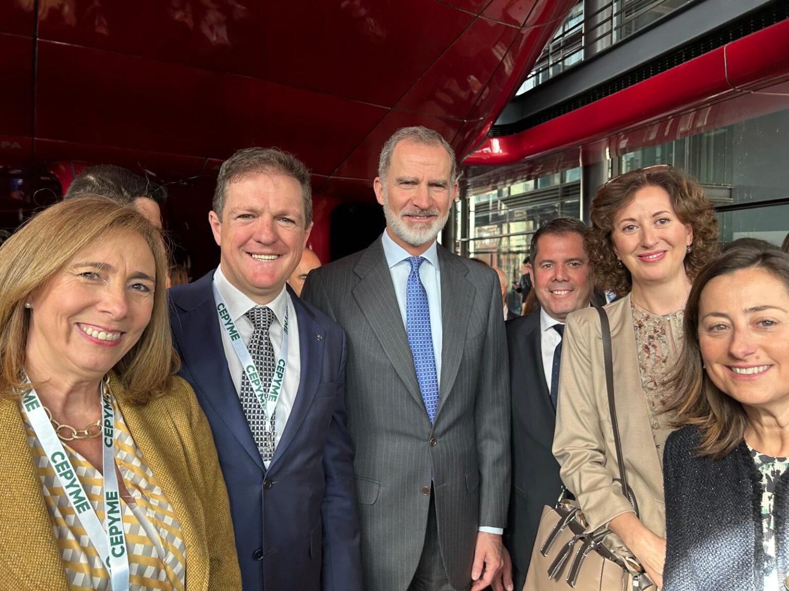 CLUB DE CONVERGENTES en la Gala de entrega de los X Premios CEPYME, presidida por Su Majestad el Rey Felipe VI