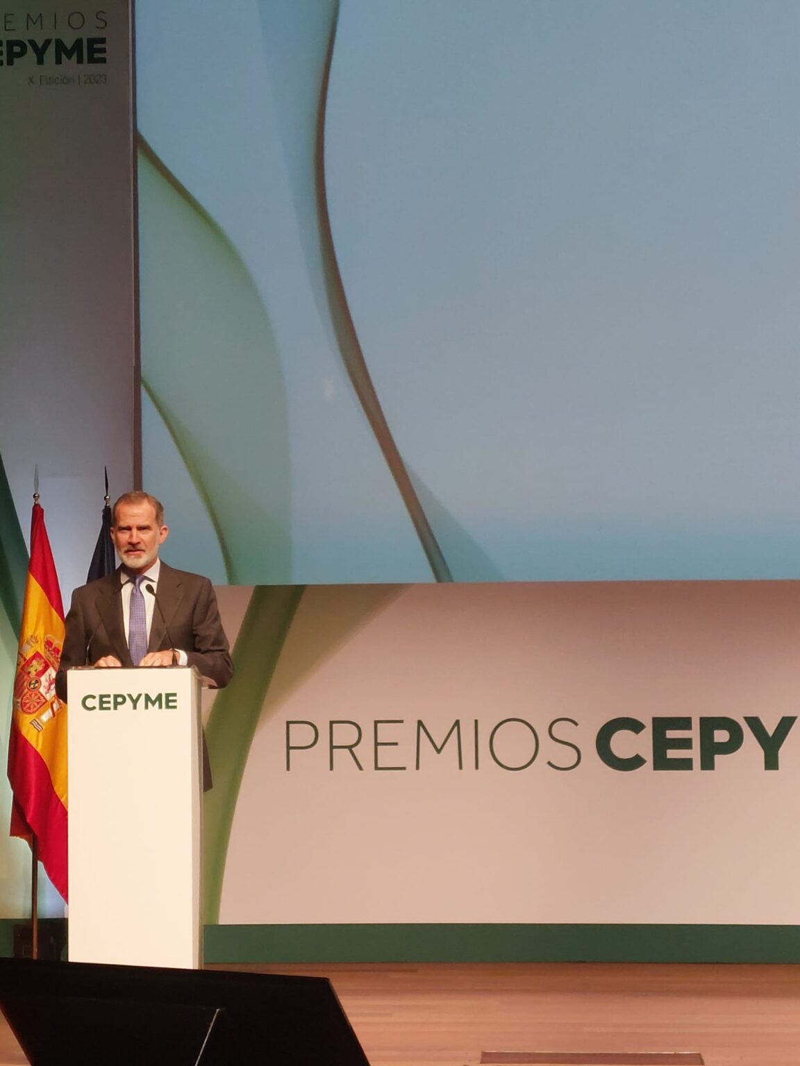 CLUB DE CONVERGENTES en la Gala de entrega de los X Premios CEPYME, presidida por Su Majestad el Rey Felipe VI