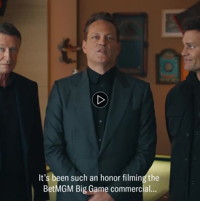 ENTAIN presenta el spot con Tom Brady, Wayne Gretzky y Vince Vaughn