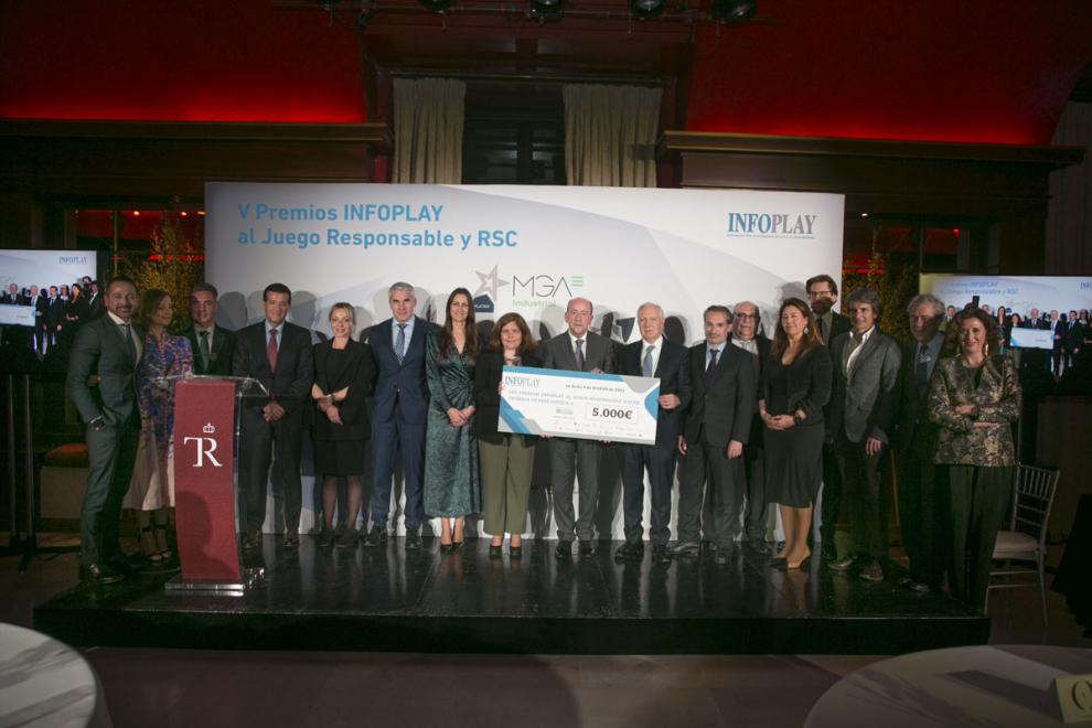 PREMIOS JUEGO RESPONSABLE, RSC, TEATRO REAL, JACQUELINE MECINAS, V EDICIÓN