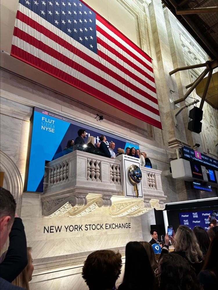 Flutter Entertainment plc celebra el Inicio de la Cotización en la Bolsa de Nueva York
VÍDEOS