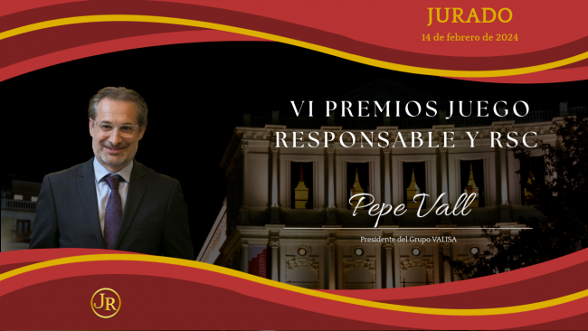 grupo VALISA, JUEGO RESPONSABLE, RSC, TEATRO REAL, PREMIO JUEGO RESPONSABLE, PEPE VALL