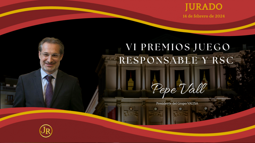 grupo VALISA, JUEGO RESPONSABLE, RSC, TEATRO REAL, PREMIO JUEGO RESPONSABLE, PEPE VALL