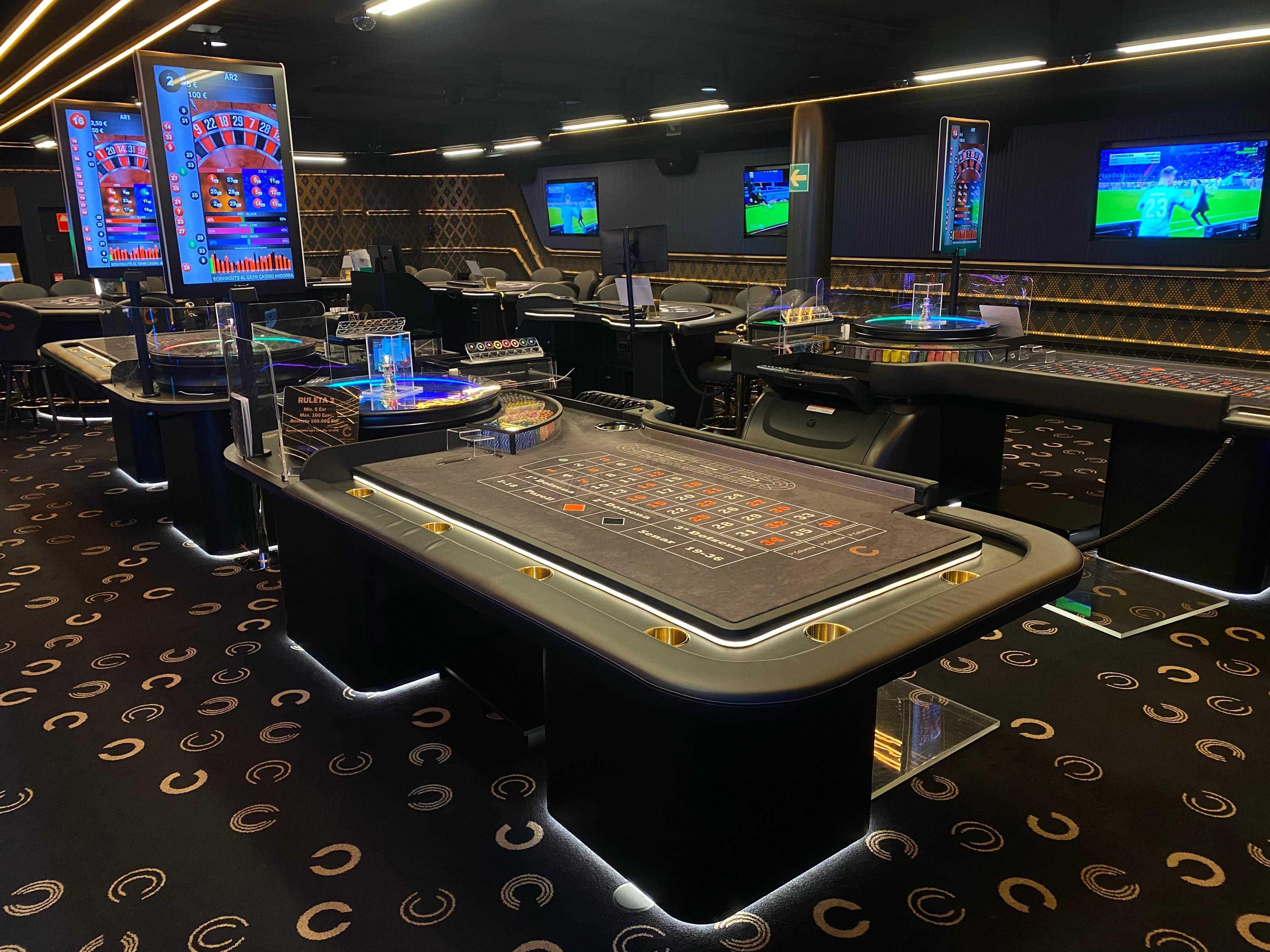 Las únicas mesas de Juego en catalán están en el Gran Casino UNNIC Andorra