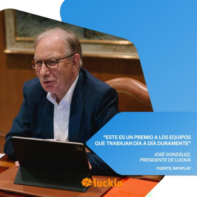 Nuestra entrevista con José González Fuentes, Presidente de Luckia, genera gran impacto a nivel mundial