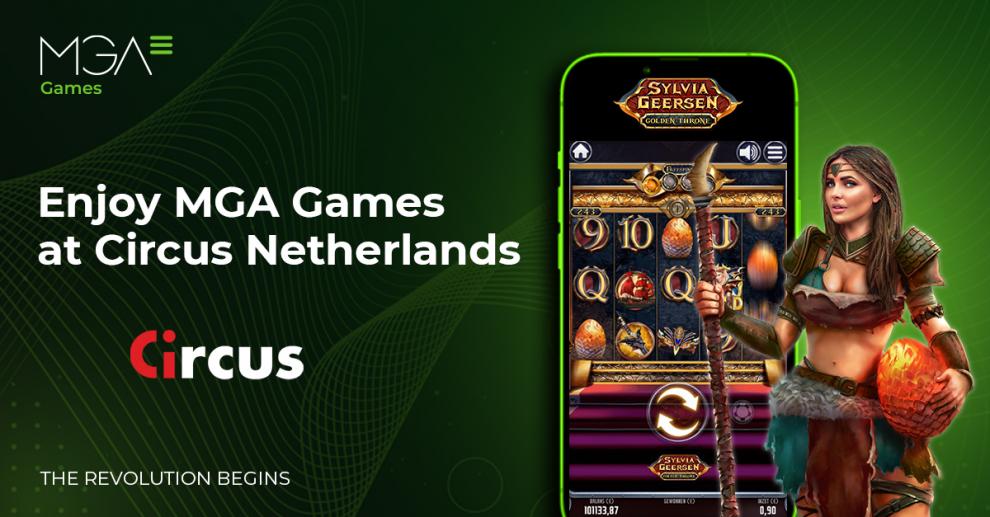 Nuevo paso de MGA Games en su expansión por Holanda: acuerdo con Circus.nl