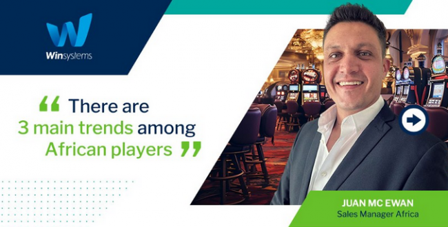 Juan McEwan reveals why all African operators should schedule their visit to Win Systems at ICE