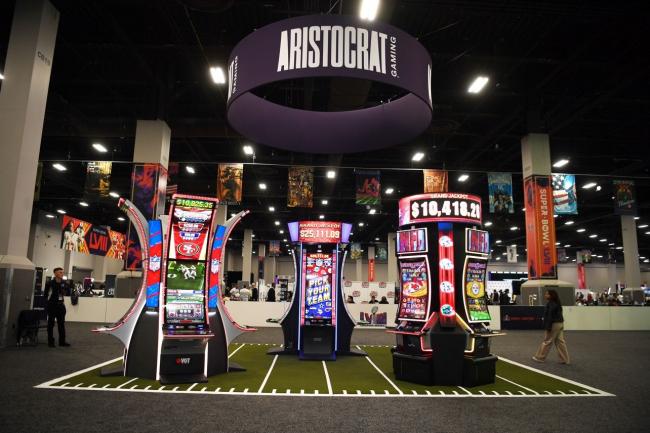 Aristocrat se destaca como gran protagonista de la Super Bowl con su línea de máquinas con licencia oficial de la NFL