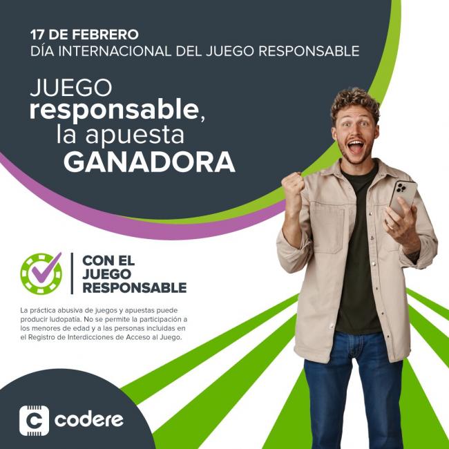 Codere destaca su compromiso con el Juego Responsable en el 'Día Internacional del Juego Responsable'