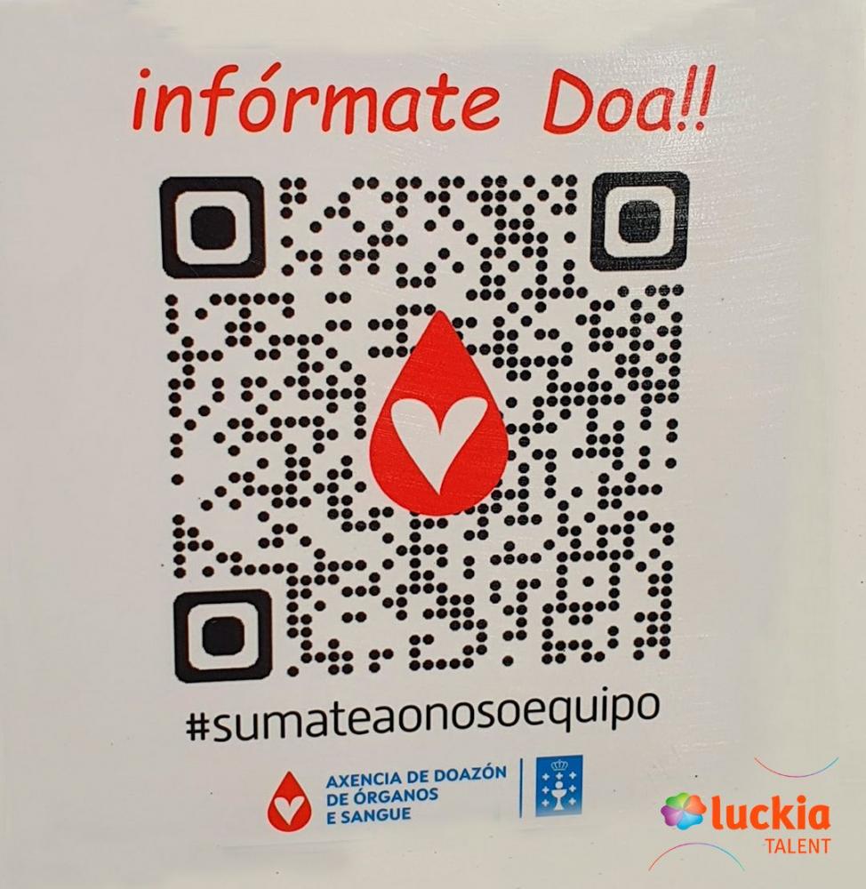 El Autobús de Donación de Sangre de la Axencia de Doazón de Órganos Sangue de Galicia Visita las Oficinas Centrales de Luckia en A Coruña