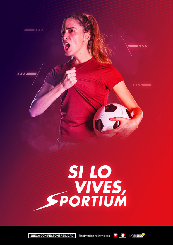 SPORTIUM, APUESTAS, NUEVA PUBLICIDAD, NUEVA IMAGEN, CAMPAÑA, EVA SELAVARRÍASPORTIUM, APUESTAS, NUEVA PUBLICIDAD, NUEVA IMAGEN, CAMPAÑA, EVA SELAVARRÍA