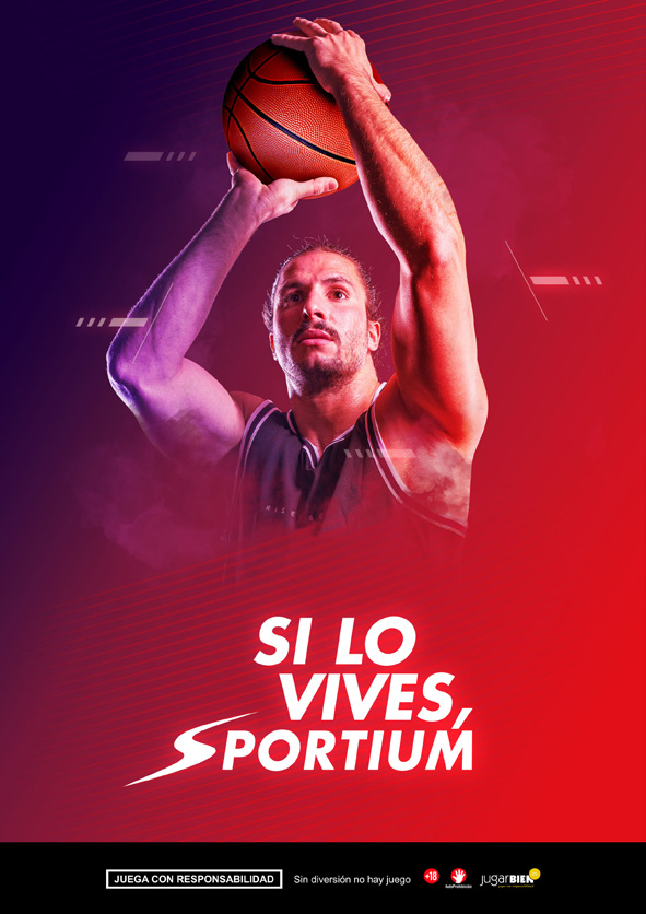 El vigor de SPORTIUM en el estreno de su nueva imagen publicitaria en INFOPLAY
