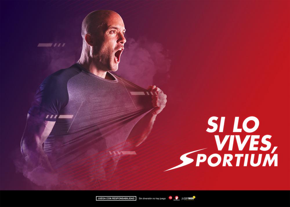 El vigor de SPORTIUM en el estreno de su nueva imagen publicitaria en INFOPLAY