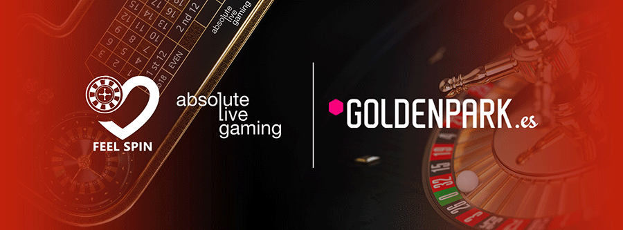 FEELSPIN LANZA SUS RULETAS EN VIVO EN GOLDENPARK.ES