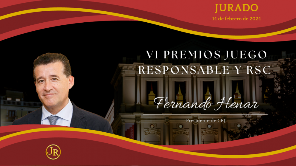 juego responsable, fernando henar, premios juego responsable, rsc, teatro real