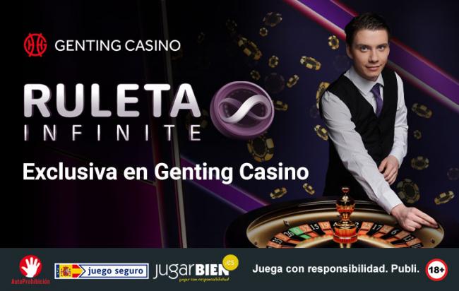 Genting Casino informa desde Melilla sobre el lanzamiento de la Ruleta Infinite exclusiva de Playtech