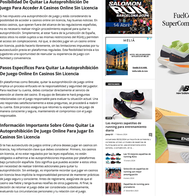 INVESTIGACIÓN EXCLUSIVA
ASÍ SE SIGUE PROMOCIONANDO EL JUEGO ILEGAL EN 2024