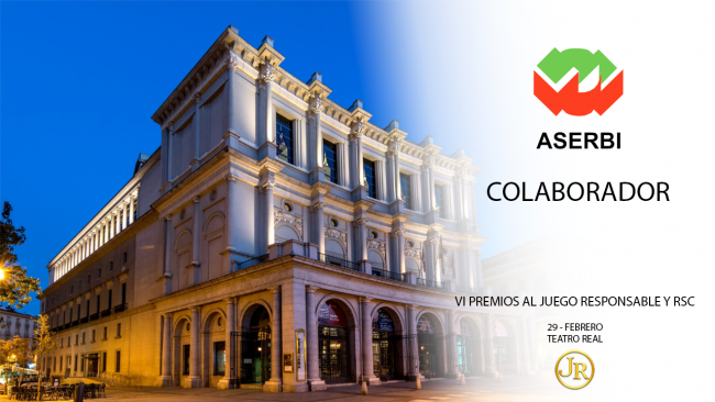 La Asociación de Empresarios del Recreativo de Bizkaia, Colaborador en la VI Gala Benéfica de los Premios al Juego Responsable y RSC
