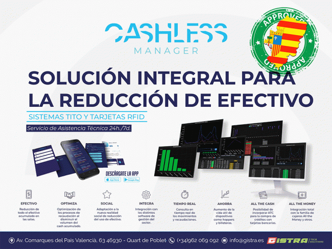 Los aragoneses están de suerte: Cashless Manager de GISTRA ya está homologado