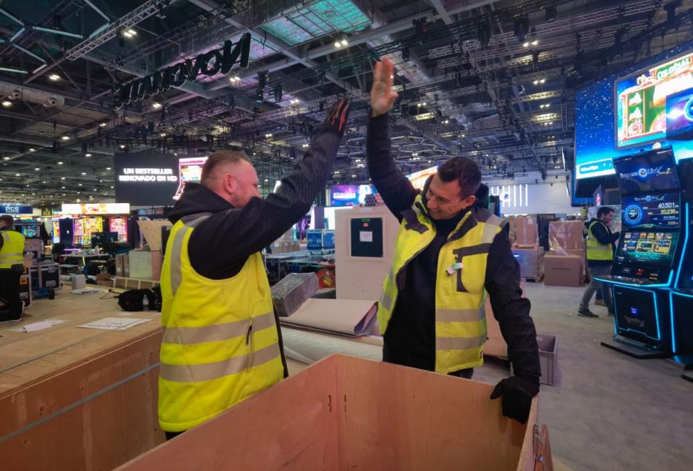 NOVOMATIC ha colocado 300 máquinas en su stand de ICE 2024