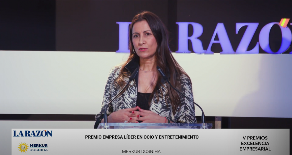 MERKUR DOSNIHA, YOLANDA BARQUEROS, PREMIOS LA RAZON, EXCELENCIA EMPRESARIAL