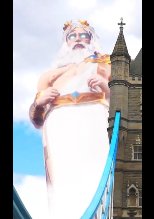 VÍDEO: Zeus aterriza en Londres para ICE 2024