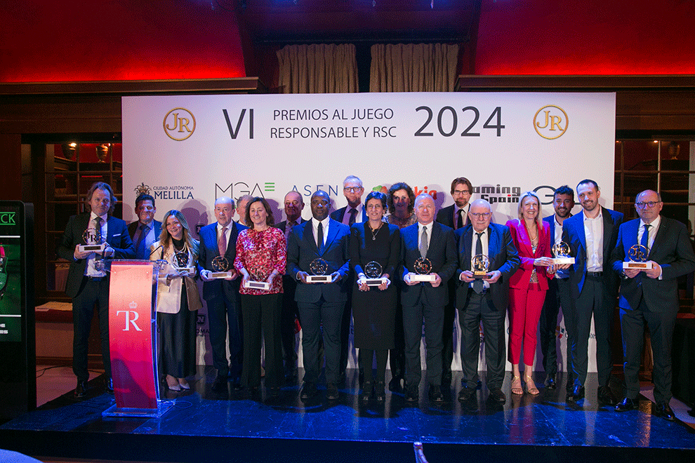 UN AVANCE en FOTOS de la gran noche de los PREMIOS AL JUEGO RESPONSABLE Y RSC