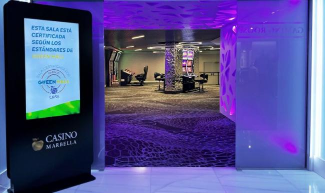 Casino Marbella alcanza el certificado Green Hall y se compromete con el Medio Ambiente