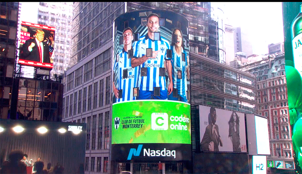 Codere renueva como Casa de Apuestas Oficial de Rayados y se convierte en Main Sponsor de Rayadas
