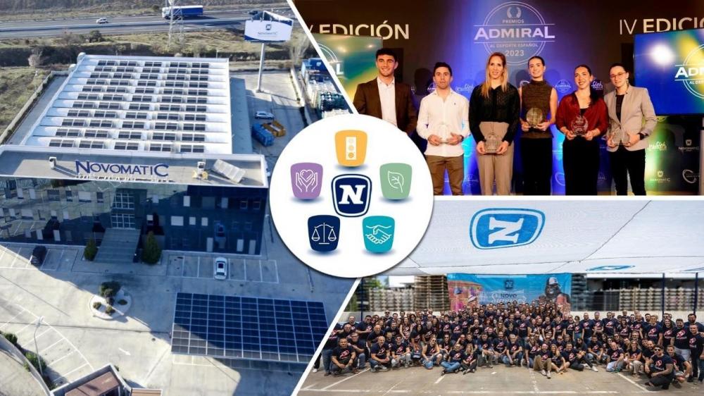 DOBLE RECONOCIMIENTO PARA NOVOMATIC SPAIN EN MATERIA RSC Y SOSTENIBILIDAD MEDIOAMBIENTAL