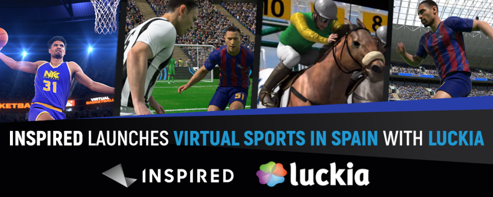 LUCKIA LEADS THE LAUNCH OF VIRTUAL SPORTS IN SPAIN WITH INSPIRED