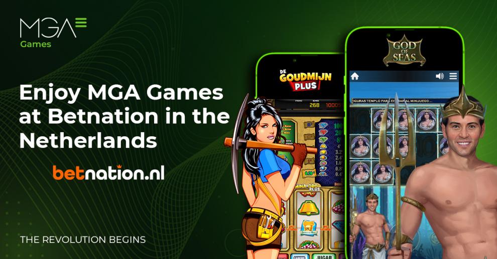 MGA Games cierra su quinto acuerdo en Holanda, ahora con Betnation