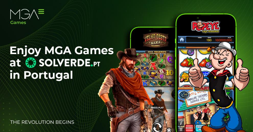 MGA Games joins forces with Solverde.pt, consolidating its presence in Portugal