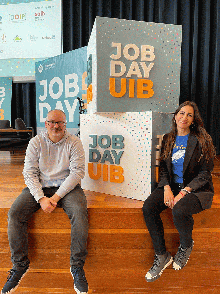 Merkur Dosniha regresa al "JOB DAY" de la Universidad de las Islas Baleares (UIB) VEAN LA ENTREVISTA A MERKUR DOSNIHA EN LA TELEVISIÓN BALEAR