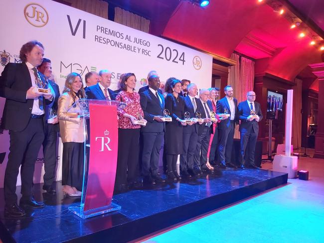 E-Gaming Spain INFORMA de su destacadísima participación en los VI Premios al Juego Responsable y RSC