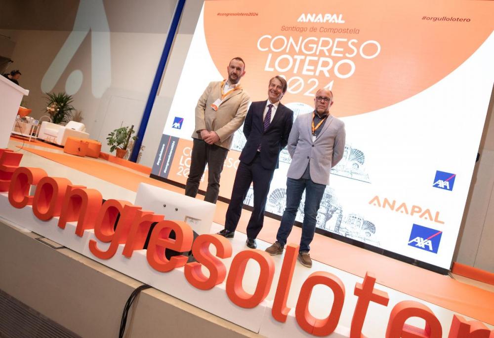 Así fue el primer acto del nuevo responsable máximo de juego de la Xunta: El Consejero Miguel Corgos inauguró el Congreso Lotero 