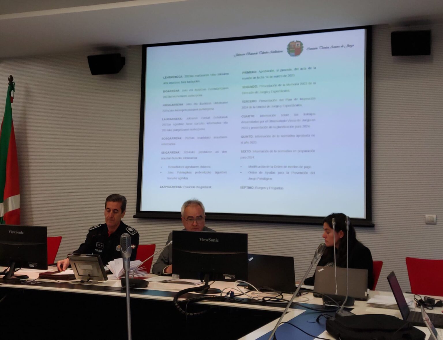 CLUB DE CONVERGENTES en la Comisión Técnica Asesora de Juego de Euskadi