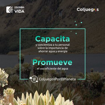 Coljuegos promueve la Conciencia Ambiental