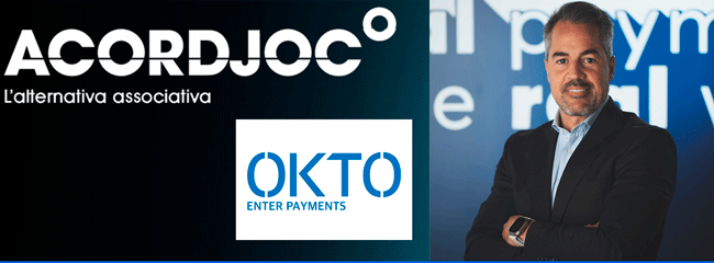 EXCLUSIVA IGNACIO GARCÍA FRADE con ACORDJOC
Enorme interés en la presentación de OKTO sobre pagos digitales en máquinas de hostelería 