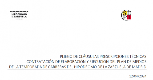 El Hipódromo de la Zarzuela anuncia su Plan de Medios 2024 con un enfoque a las Apuestas unidas a un 