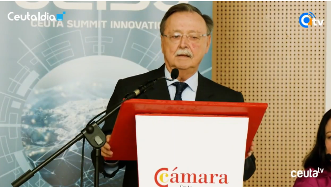 El Presidente de la Ciudad de Ceuta, Jesús Vivas, Embajador del Juego Responsable 2024, destaca las oportunidades empresariales en Ceuta VÍDEO