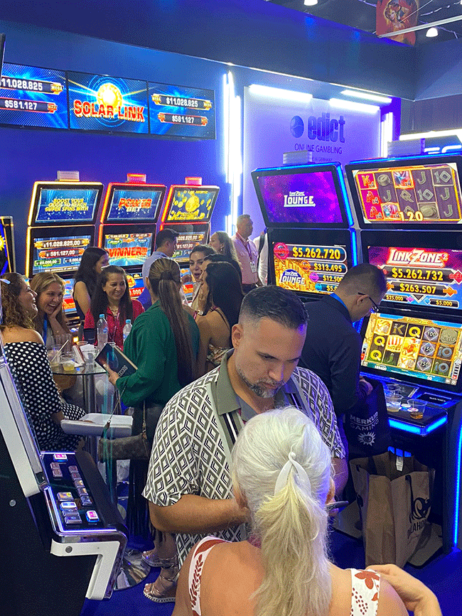 Successful Exhibition for Merkur Gaming at the GAT in Cartagena